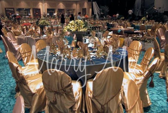 Indian wedding reception