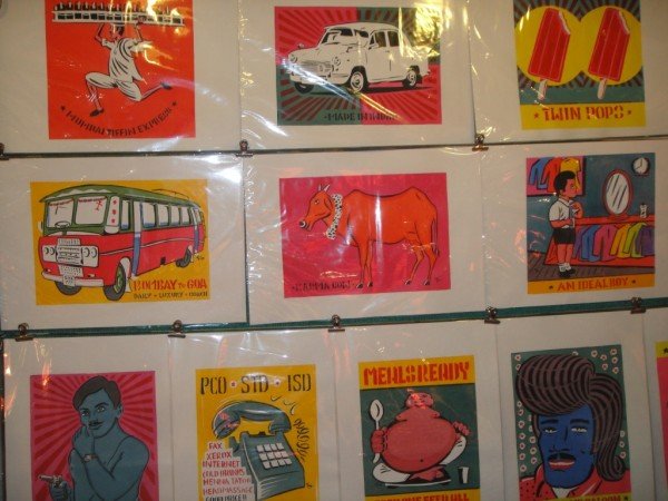 Indian pop art by Nicky Thomas