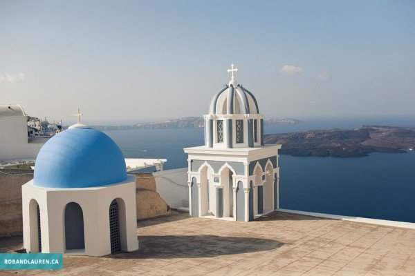 wedding in satorini
