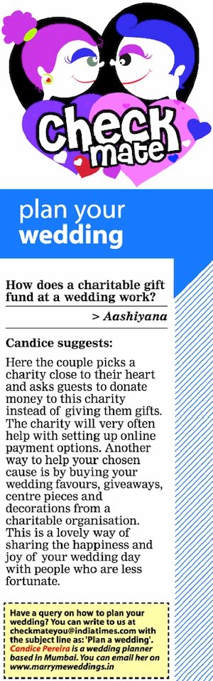 Times of India wedding planner