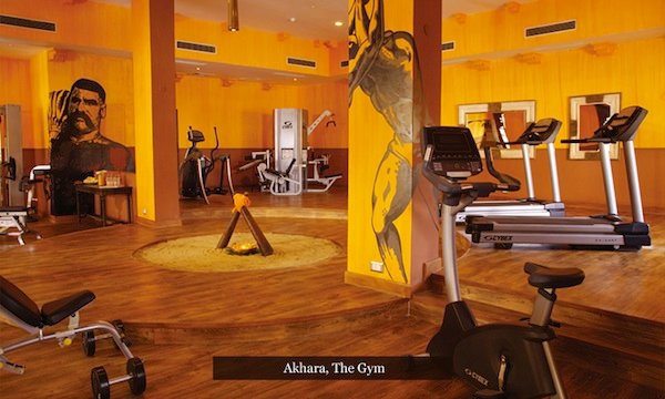gym at Suryagarh Rajasthan gym at Suryagarh Rajasthan