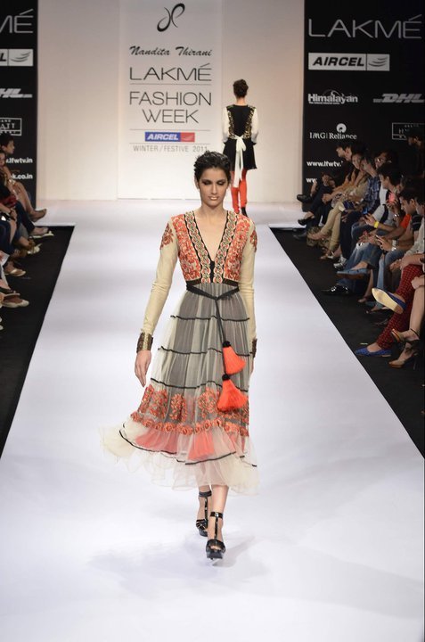 Nandita Thirani at LFW 2011