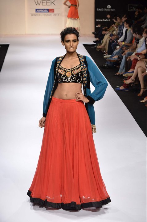 Nandita Thirani at Lake Fashion Week 2011