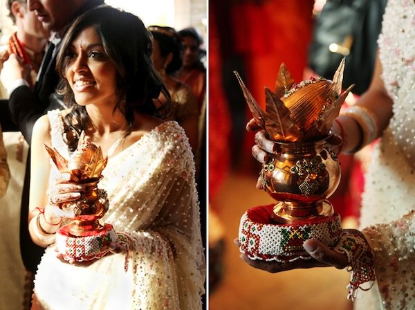 Indian bride in a dholi