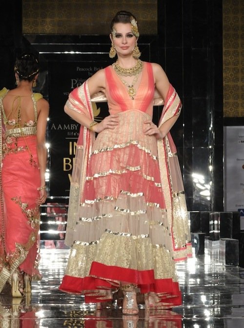 shane & falguni peacock at India Bridal Week shane & falguni peacock at India Bridal Week