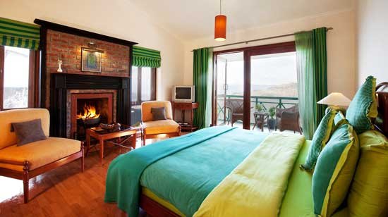 Room at the Terraces in the Himalayas