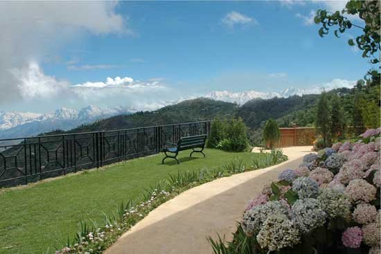 View from The Terraces in the Himalayas